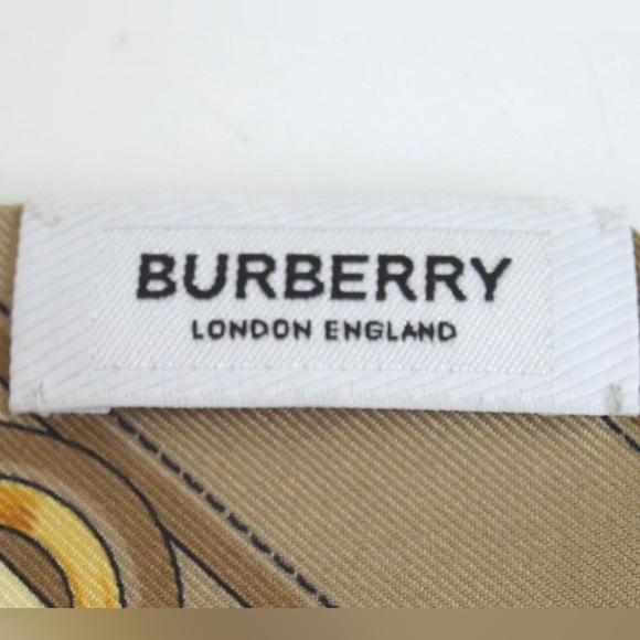 BURBERRY Silk Scarf- 34.6βx 2.4β π₯π€©β€οΈ - Picture 8 of 17